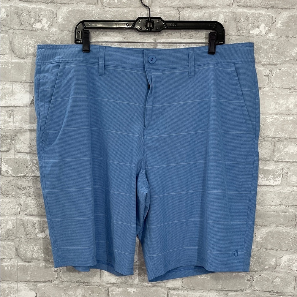 Hang Ten Light Blue Flat Front Shorts